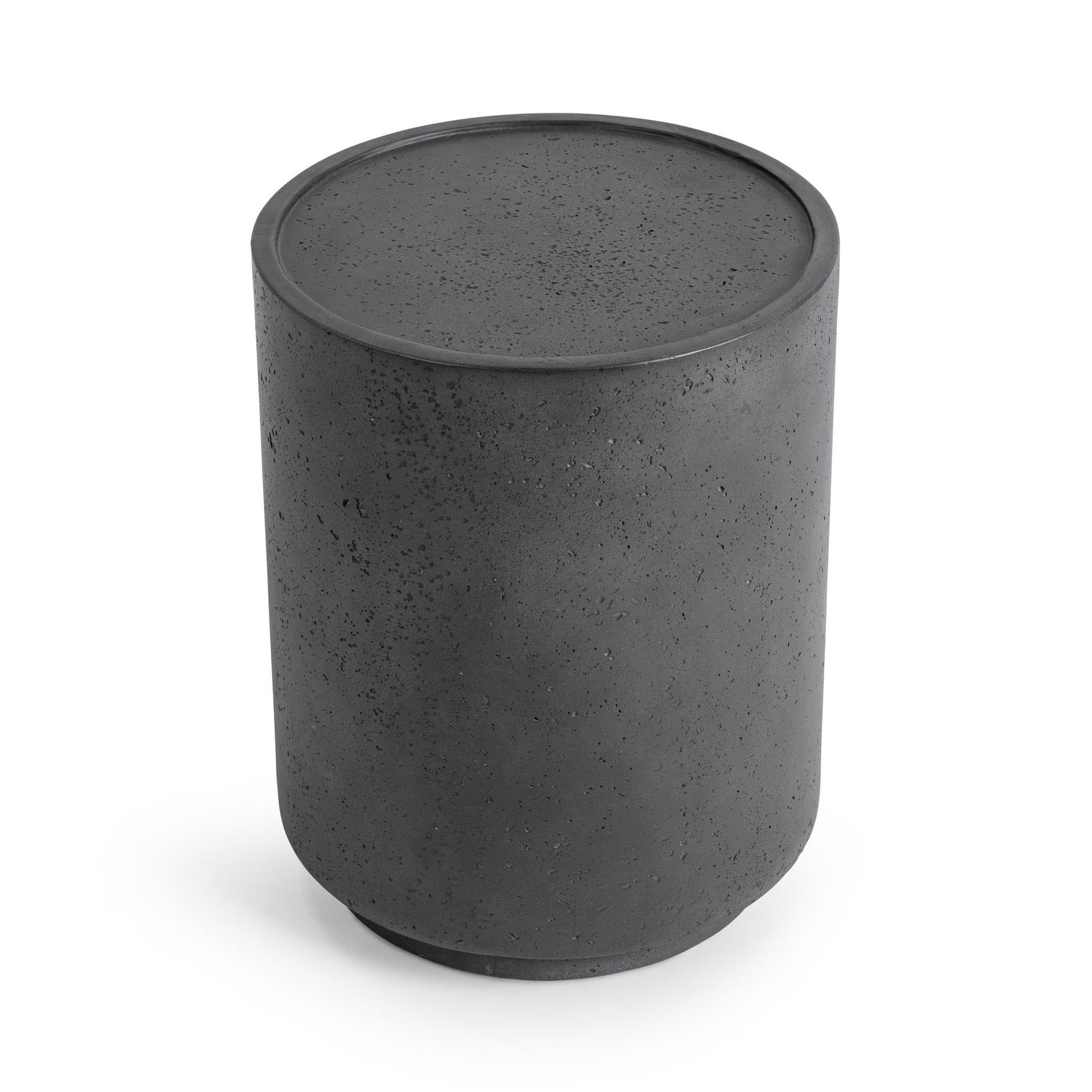 Darsa Dark Gray Round Outdoor Accent Table - Ornate Home