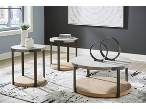 Darthurst Light Brown Coffee Table Set (Set of 3) (Online Special Price) - Ornate Home