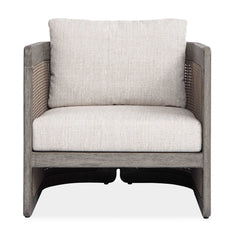 Dartmoor Brown Outdoor Barrel Chair - Ornate Home