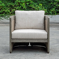 Dartmoor Brown Outdoor Barrel Chair - Ornate Home
