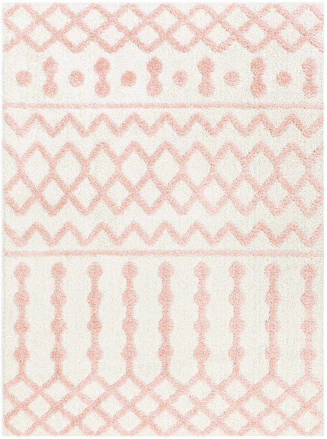 Darva Pink Plush Area Carpet - Ornate Home