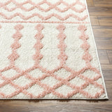 Darva Pink Plush Area Carpet - Ornate Home