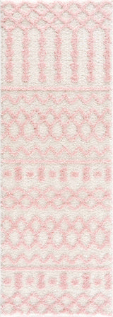 Darva Pink Plush Area Carpet - Ornate Home