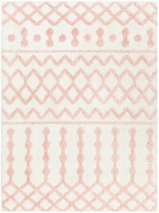 Darva Pink Plush Area Carpet - Ornate Home