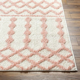 Darva Pink Plush Area Carpet - Ornate Home
