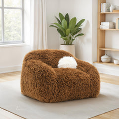 Darwen Camel Brown Swivel Chair - Ornate Home