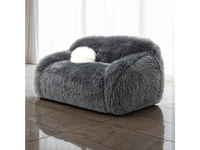 Darwen Dark Gray Loveseat - Ornate Home