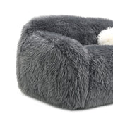 Darwen Dark Gray Loveseat - Ornate Home