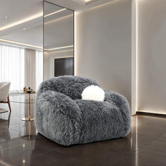 Darwen Dark Gray Swivel Chair - Ornate Home