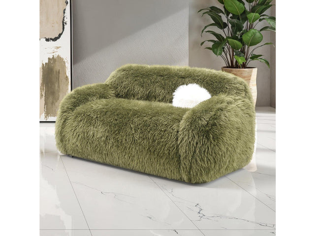 Darwen Green Loveseat - Ornate Home