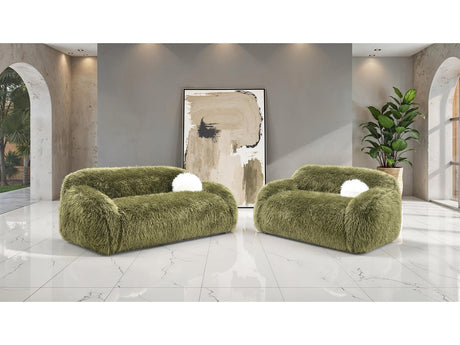 Darwen Green Sofa & Loveseat - Ornate Home