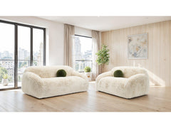 Darwen Sand Sofa & Loveseat - Ornate Home