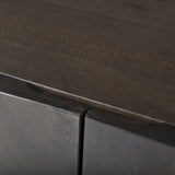 Darwin Dark Brown Wood 2 Door Accent Cabinet