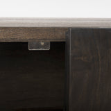 Darwin Dark Brown Wood 2 Door Accent Cabinet