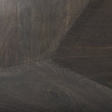 Darwin Dark Brown Wood 2 Door Accent Cabinet