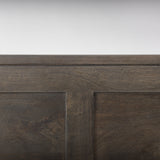 Darwin Dark Brown Wood 2 Door Accent Cabinet
