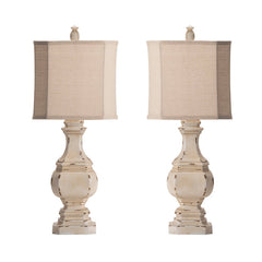Daryl Beige Table Lamp (Set of 2) - Ornate Home