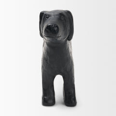 Dash Black Long Metal Dachshund Dog Object - Ornate Home
