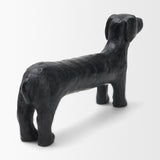 Dash Black Long Metal Dachshund Dog Object - Ornate Home