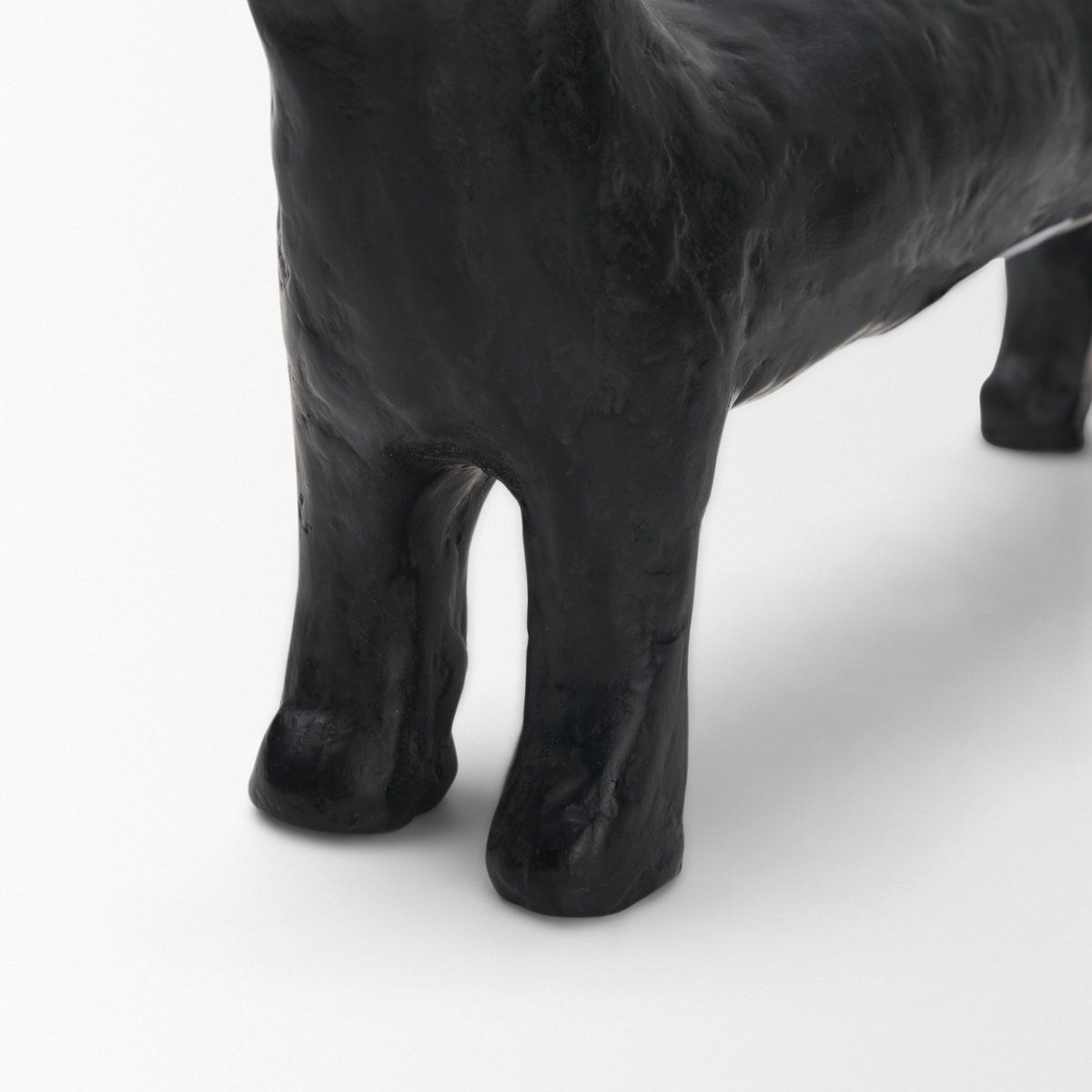 Dash Black Long Metal Dachshund Dog Object - Ornate Home