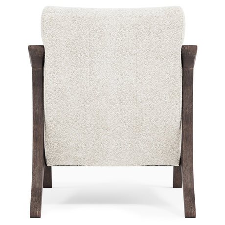 Dash Smoked Truffle/White/Cream Fabric Chair - Ornate Home