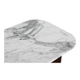 Dash White Marble Coffee Table - Ornate Home