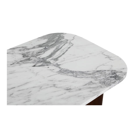 Dash White Marble Coffee Table - Ornate Home