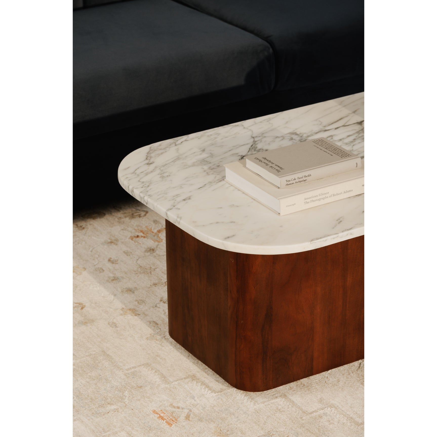 Dash White Marble Coffee Table - Ornate Home