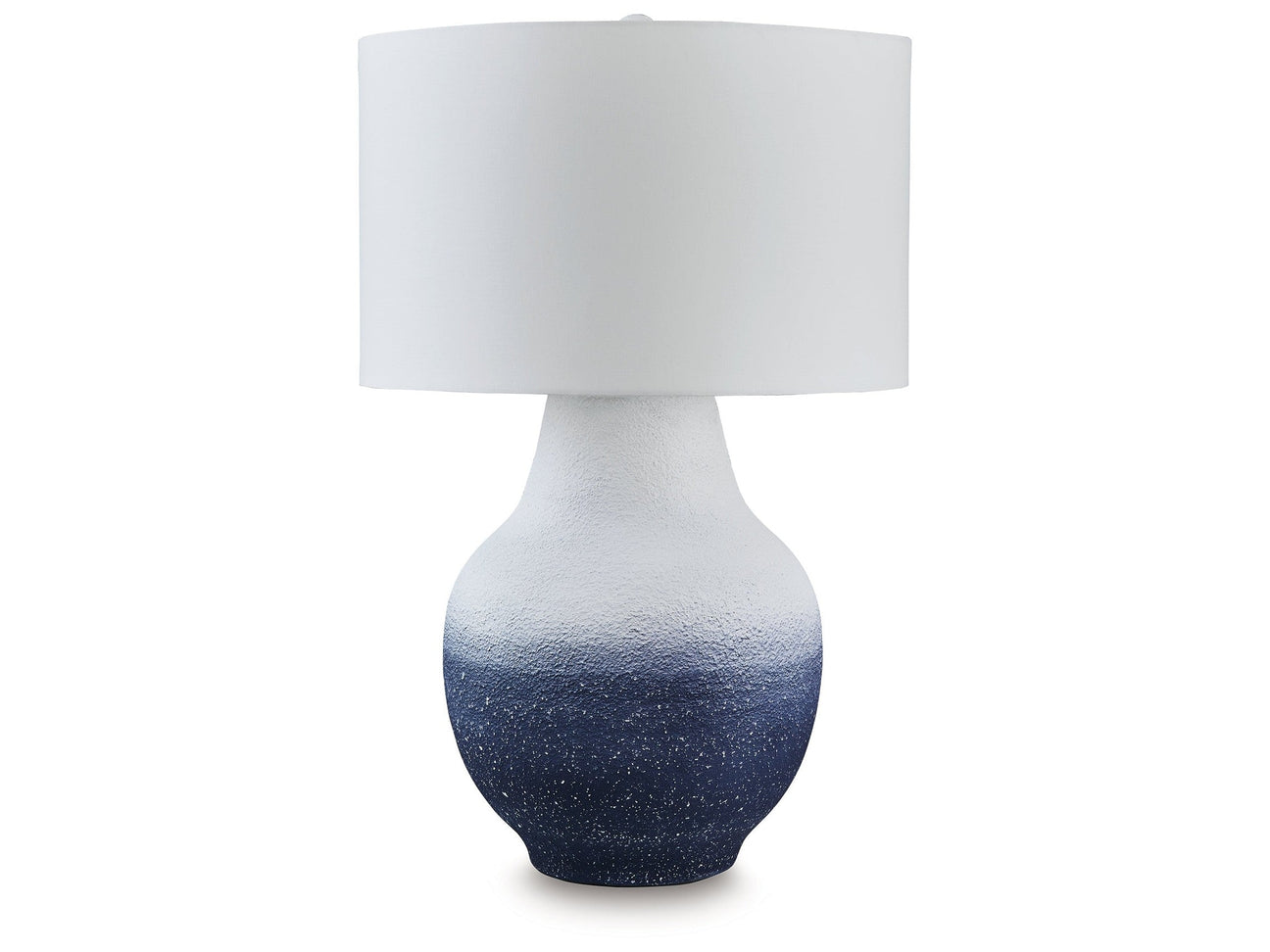 Dashland White/Navy Table Lamp (Online Special Price) - Ornate Home