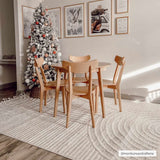 Dauin 3D Rainbow Area Rug with Tassels - Ornate Home