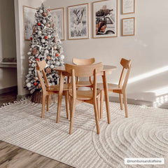 Dauin 3D Rainbow Area Rug with Tassels - Ornate Home