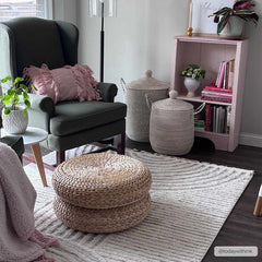 Dauin 3D Rainbow Area Rug with Tassels - Ornate Home