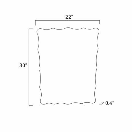 Daveluyville Mirror - Ornate Home