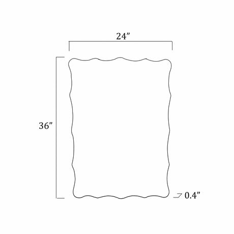 Daveluyville Mirror - Ornate Home