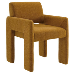 Daven Copper Fabric Upholstered Dining Chair - Ornate Home