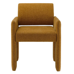 Daven Copper Fabric Upholstered Dining Chair - Ornate Home