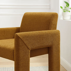 Daven Copper Fabric Upholstered Dining Chair - Ornate Home