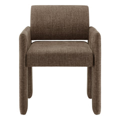 Daven Mocha Fabric Upholstered Dining Chair - Ornate Home