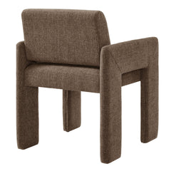 Daven Mocha Fabric Upholstered Dining Chair - Ornate Home