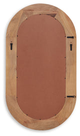 Daverly Brown Accent Mirror (Online Special Price) - Ornate Home