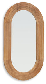 Daverly Brown Accent Mirror - Ornate Home