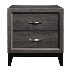 Davi Gray 4-piece Queen Bedroom Set - Ornate Home