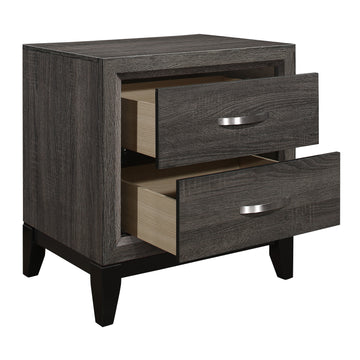 Davi Gray 4-piece Queen Bedroom Set - Ornate Home