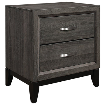Davi Gray 4-piece Queen Bedroom Set - Ornate Home