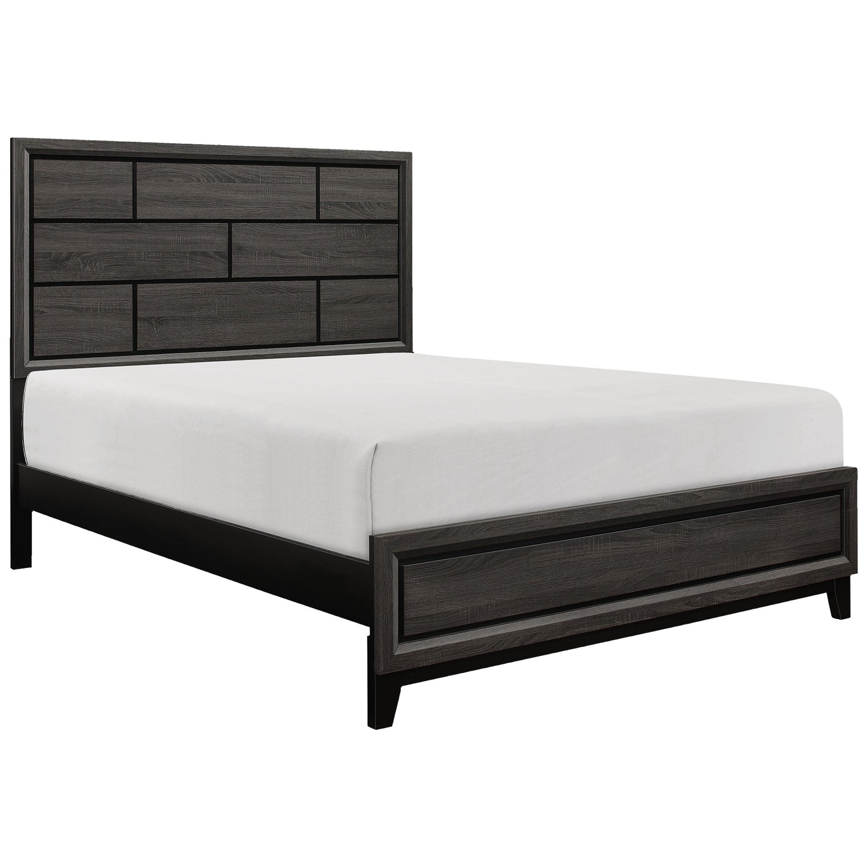Davi Gray California King Bed - Ornate Home