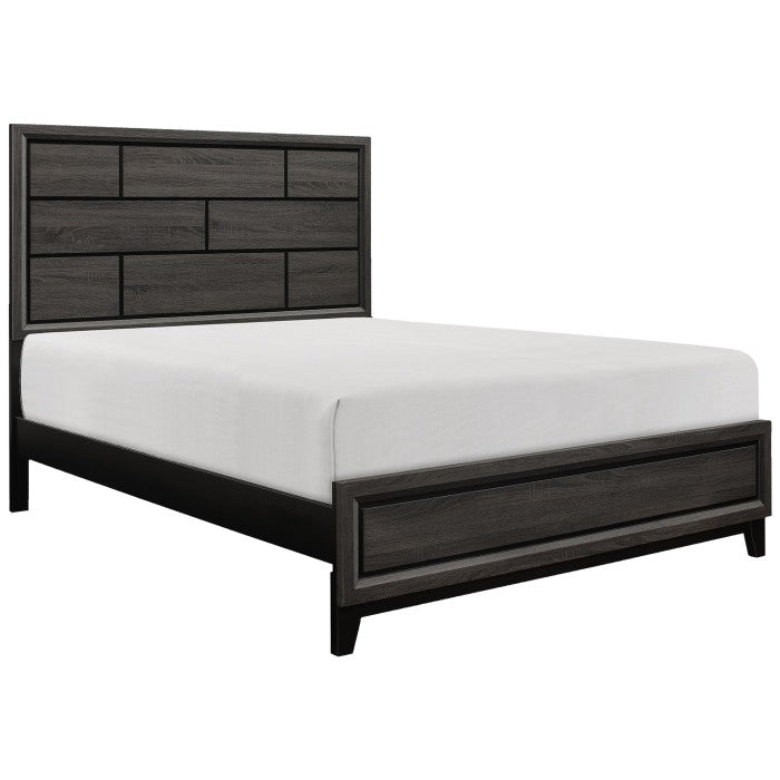 Davi Gray California King Bed - Ornate Home