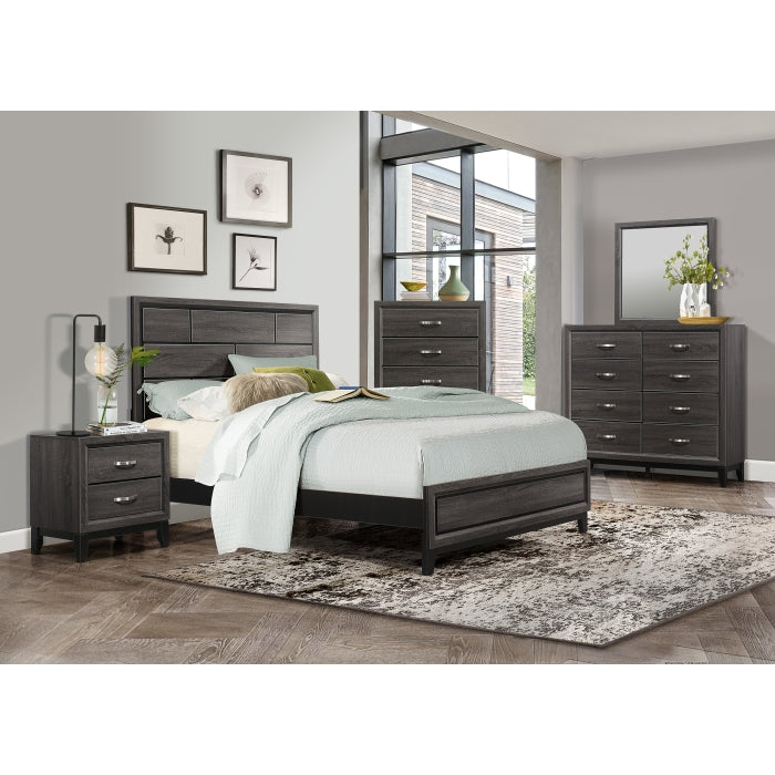 Davi Gray California King Bed - Ornate Home