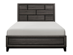 Davi Gray Full Bed - Ornate Home