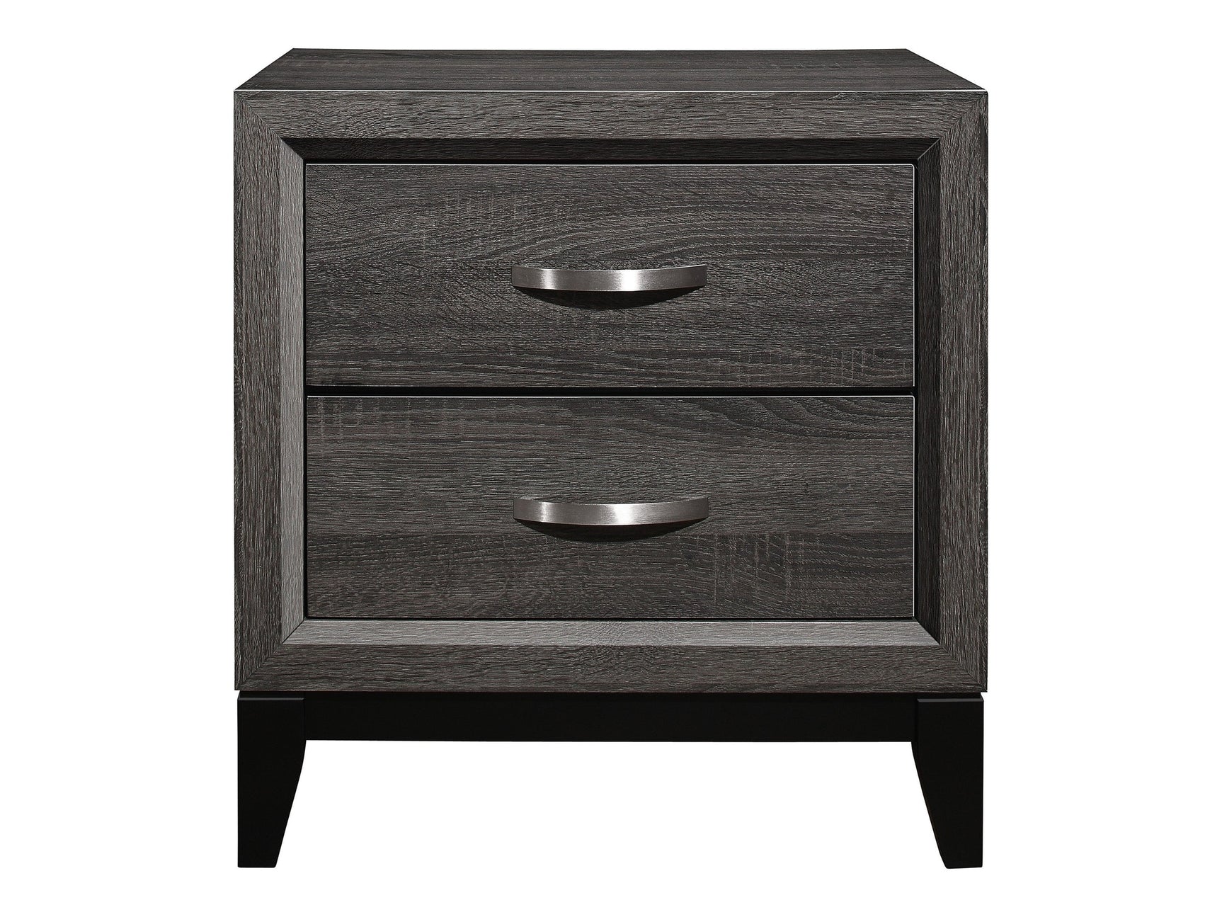 Davi Gray Nightstand - Ornate Home