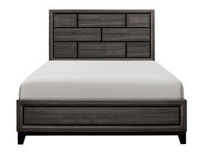 Davi Gray Queen Bed - Ornate Home